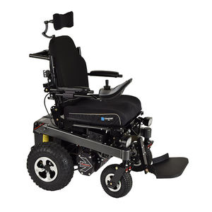 electric wheelchair / all-terrain / with headrest