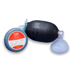 manual resuscitator with mask