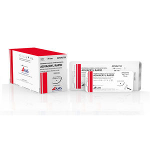 short-term absorbable suture thread