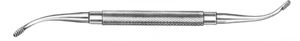 dental bone file / double-ended