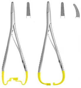 dental surgery needle holder / Mathieu / tungsten carbide