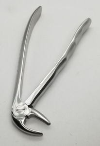 lower molar dental extraction forceps