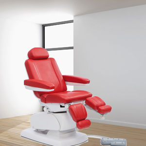 podiatry examination chair / electric / foot-operated / height-adjustable