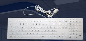 medical keyboard with touchpad