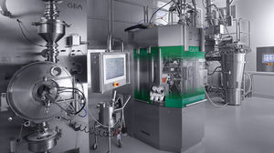 granulator for the pharmaceutical industry