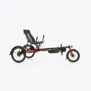 Hase Kettwiesel Allround Nexus Matte Black Recumbent Trike