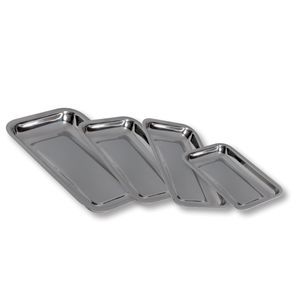 stainless steel instrument tray