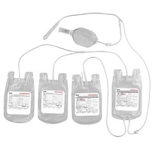 quadruple blood bag