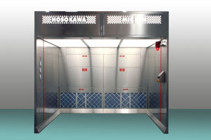 booth for the pharmaceutical industry