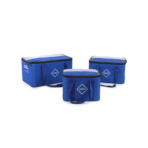 transport container / for blood bags / isothermal / aluminum