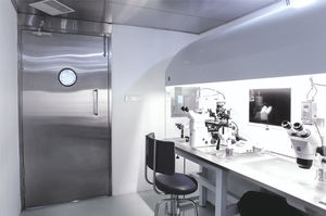 laboratory room