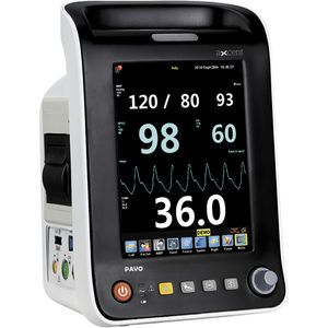 medical ECONET M10 vital signs monitor measurement of SpO2 and pulse rate