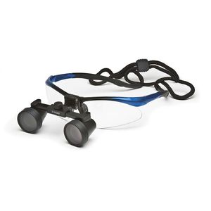 binocular loupe with frames