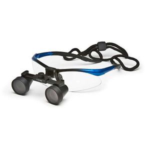 binocular loupe with frames