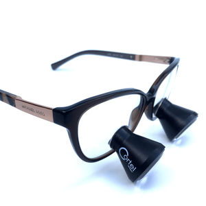 binocular loupe with frames