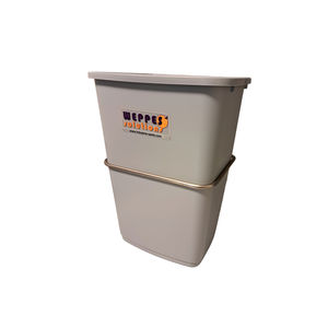 plastic waste bin