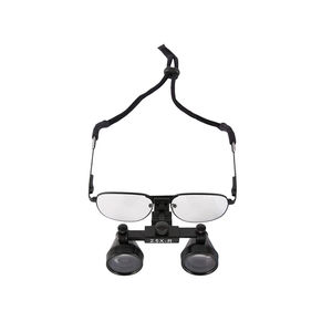 binocular loupe with frames