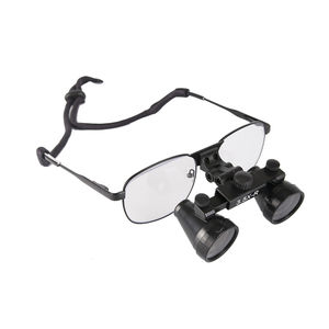 binocular loupe with frames