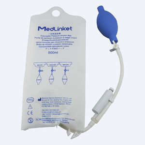 saline solution infusion bag