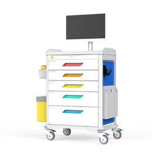 medical computer trolley