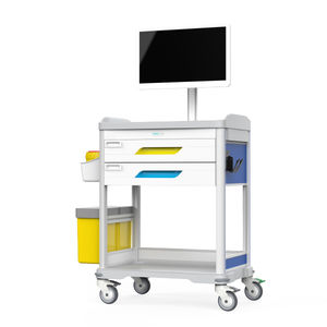 medical computer trolley