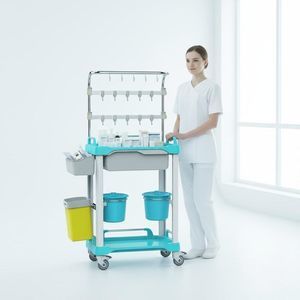 medical bag holder trolley