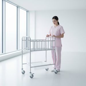 pediatric hospital bassinet 1
