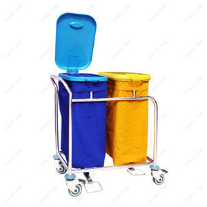 dirty linen trolley