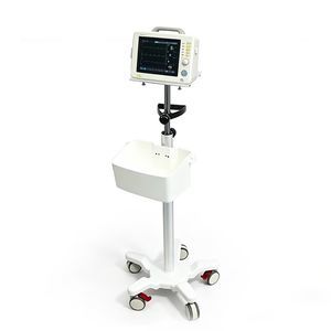 monitor support pole on casters 1