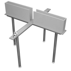 elevated plus experiment maze / for animal research / for mice / for rats