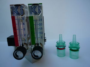 medical gas flow meter