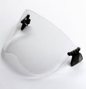 polycarbonate face-shield