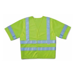 yellow first aid vest