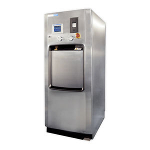 medical sterilizer / steam / floor-standing / front-loading