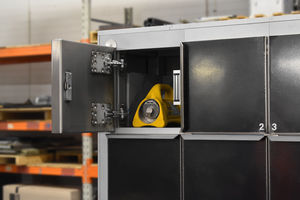 radioactive isotope cabinet