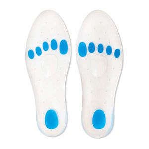 orthopedic insole with heel pad
