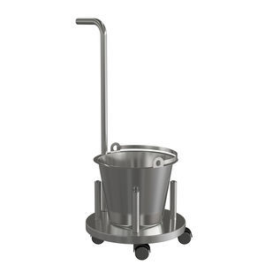 trolley-mounted surgical basin stand