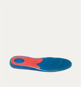 orthopedic insole with heel pad