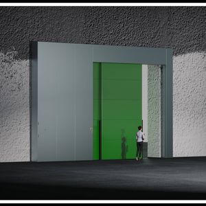 telescopic door