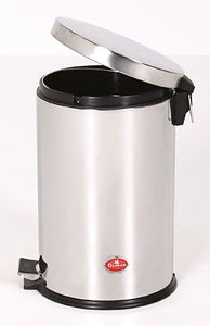 stainless steel waste bin