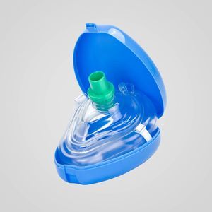 mouth-to-mask resuscitation mask