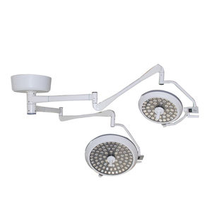 ceiling-mounted surgical light / LED / 2-arm