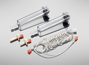 contrast media syringe