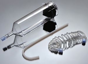 contrast media syringe