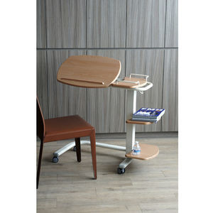 overbed table on casters 1