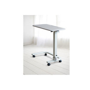manually operated overbed table