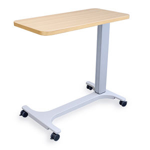 manually operated overbed table
