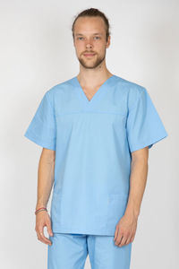 unisex scrub top
