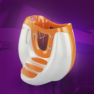 hydromassage bathtub with exercise bike