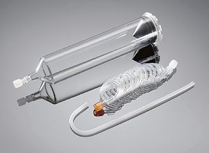 contrast media syringe